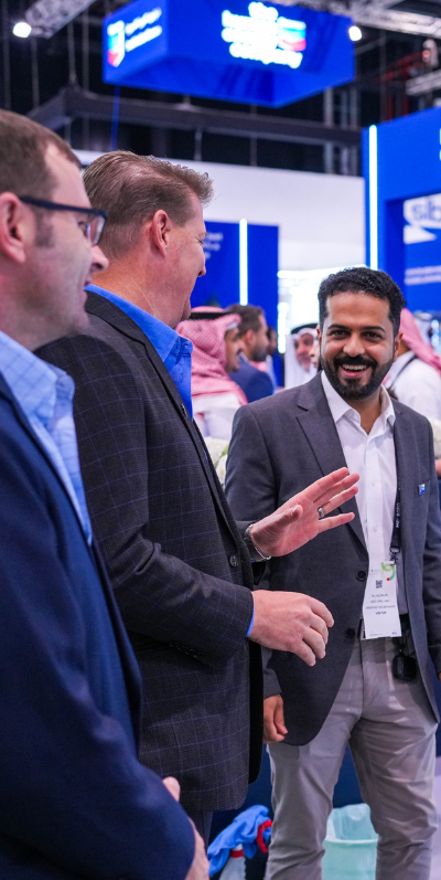 Exhibitor and visitor at MEOS GEO 2023